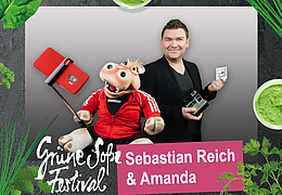 Sebastian Reich & Amanda at the Green Sauce Festival
