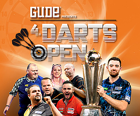 World Champion comes to the 4th GUDE DARTS OPEN in Frankfurt Luke Humphries on February 24, 2024 in the ARENA