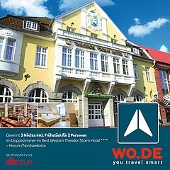 Experience relaxing days on the North Sea coast with wo.de