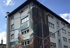 Murals, Graffitis und Gemälde: Frankfurts schönste Wandbemalungen