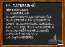 Ein Ostermenü