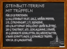 Turbot terrine with truffles