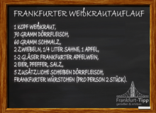 Frankfurter Weißkrautauflauf
