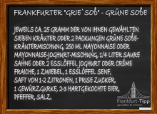 Frankfurter 'Grie`Soß' - Grüne Soße
