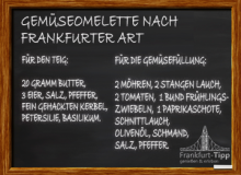 Gemüseomelette nach Frankfurter Art