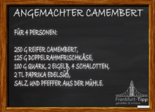 Angemachter Camembert