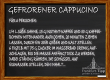 Gefrorener Cappucino
