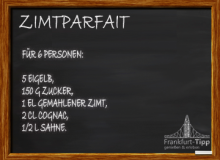Zimtparfait