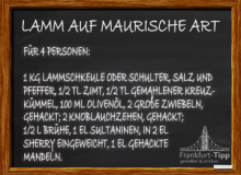 Lamm auf maurische Art