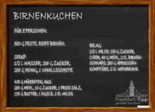Birnenkuchen