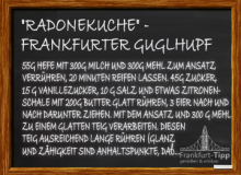 'Radonekuche' - Frankfurter Guglhupf