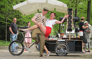 Swing & Ride: Darmstädter Fahrradtour mit Tanzeinlagen