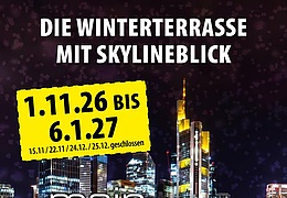 Main Winterterrasse - Weihnachtsmarkt am Eisernen Steg