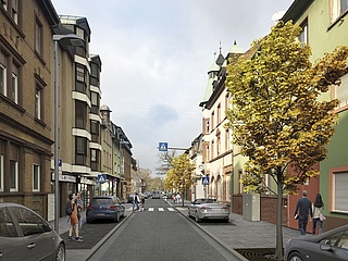 Redesign of the street Alt-Nied begins