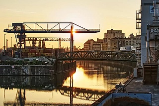 Fototour "Fluss und Brücke" | Osthafen