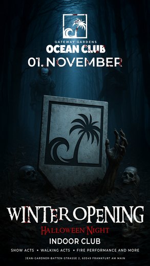 GATEWAY GARDENS OCEAN CLUB - Winter Opening & Halloween Night