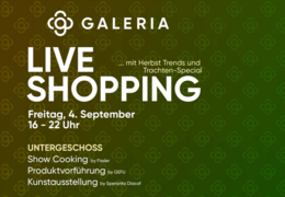 LIVE SHOPPING @ GALERIA IM MAIN-TAUNUS-ZENTRUM