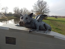 Wandern im Stadtgebiet - Komische Kunst im GrünGürtel entdecken