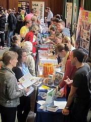 Youth education fair as guest at the Wöhler school