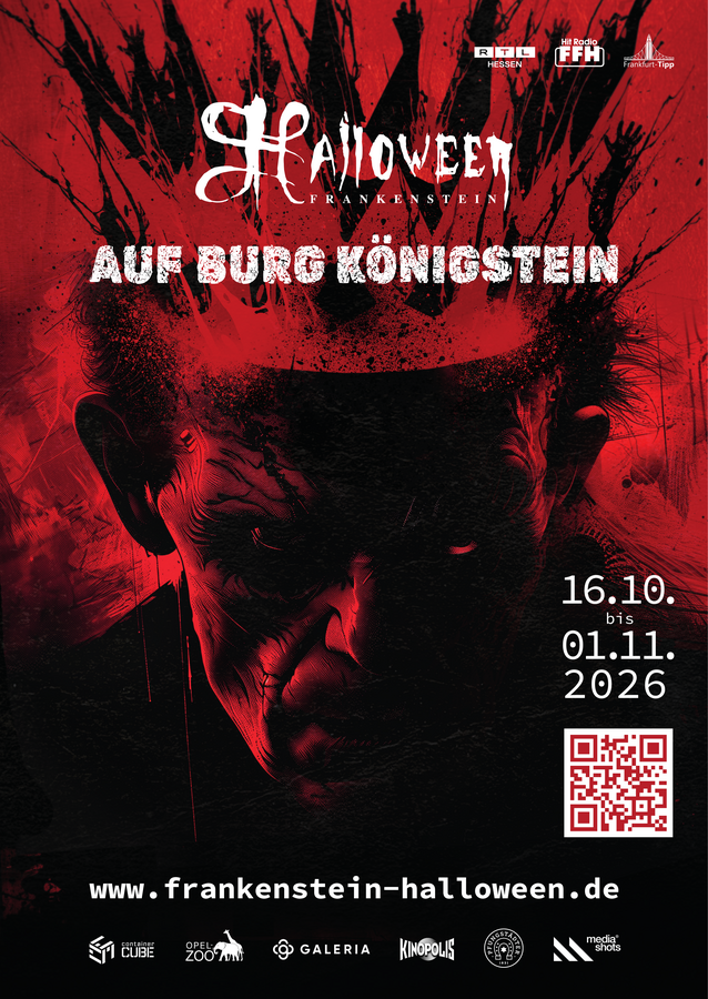 Frankenstein Halloween auf Burg Königstein 2026