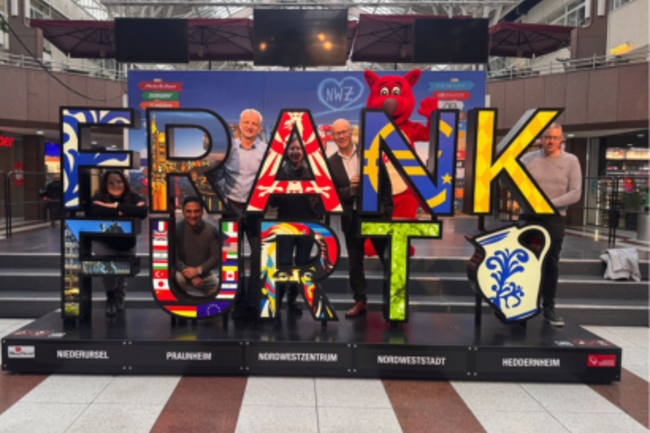 Frankfurt Selfie-Point im NordWestZentrum