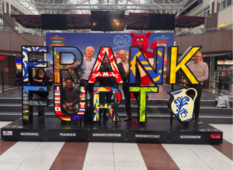 Frankfurt Selfie-Point im NordWestZentrum