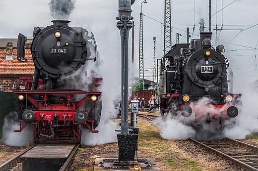 Dampflokfest im Eisenbahnmuseum