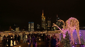 Frankfurt's highest Christmas market: CityXmas starts up again in 2021