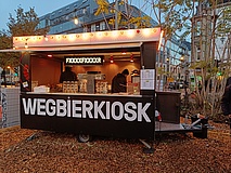 Feierabendkarrée: Frankfurter Brauunion lädt in den Weihnachtsbiergarten im Gutleut