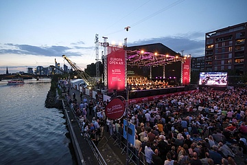 Europa Open Air offers classical music enjoyment with skyline view