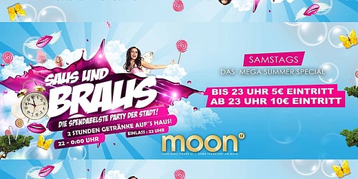 SAUS & BRAUS - 2 Stunden Getränke auf´s Haus!