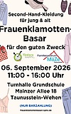 Frauenklamottenbasar für den guten Zweck