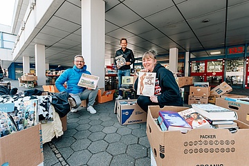 Nach Brandstiftung: Hilfsaktion für den Büchermarkt am Campus Bockenheim gestartet