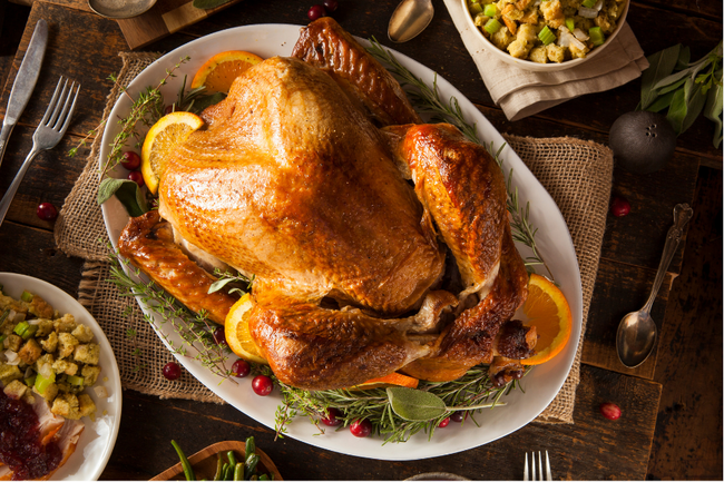 Thanksgiving Abendessen im Frankfurt Marriott Hotel