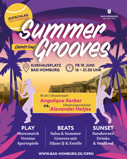 Aufschlag Bad Homburg - Summer Grooves