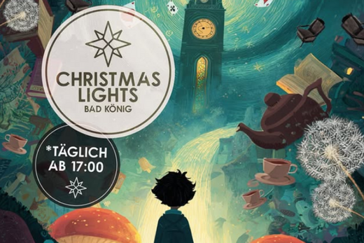 Christmas Lights in Bad König