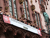 Reception of the women's soccer team in Roemer 2013