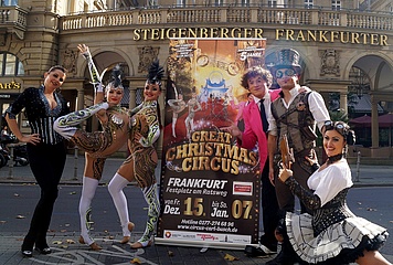 Circus Carl Busch stellt das Programm des 5. Great Christmas Circus vor