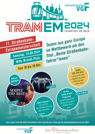 European Tram Championship 2024 in Frankfurt