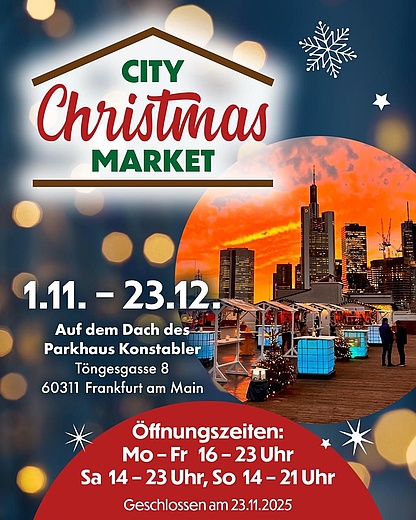 City Christmas Market Frankfurt