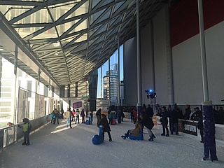 Winter remains - MyZeil on Ice too