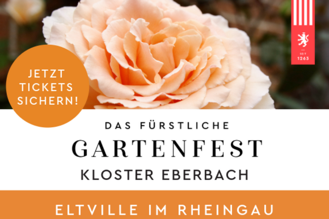 FÜRSTLICHE GARTENFEST KLOSTER EBERBACH