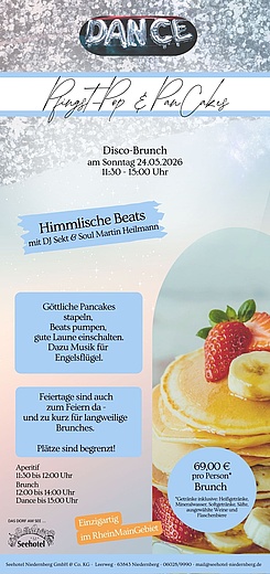 DISCO BRUNCH "Pfingst-Pop & Pancakes"