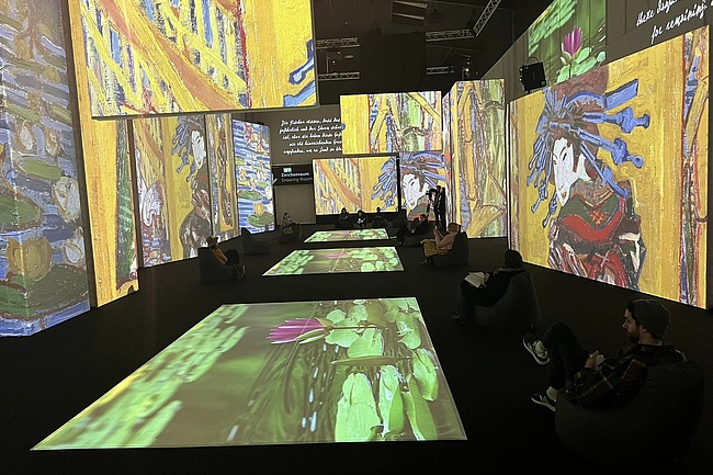 Van Gogh Alive extended in Frankfurt