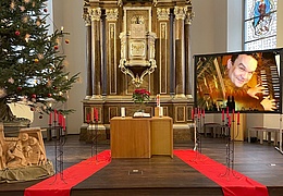 Weihnachtskonzert bei Kerzenschein