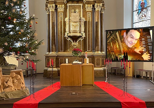 Weihnachtskonzert bei Kerzenschein