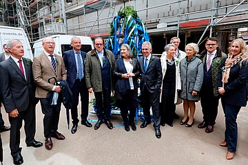 Topping-out ceremony for the German Romanticism Museum