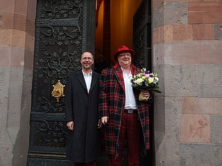 Hochzeit im Römer: Bäppi hat JA gesagt