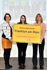 Frankfurt am Main und Regionalverband gewinnen den Hessischen Klimaschutz-Sonderpreis