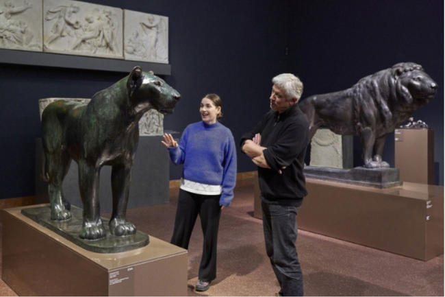 Tiere sind auch nur Menschen - Skulpturen von August Gaul